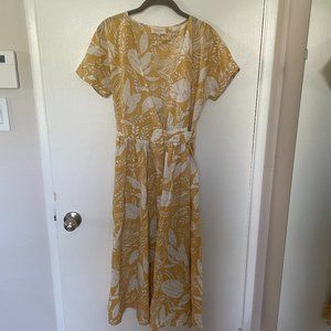 Sezane Robe Marielle Midi Dress Size 36 FR / 4 US